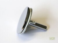 Hahnlochstopfen groß Messing chrom 52mm