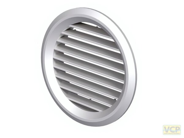 SIKU MV 125 BVS ASA Lüftungsgitter rund für 125er Rohr