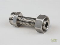 Flexibler Edelstahl-Anschluss 3/4" Mutter x...