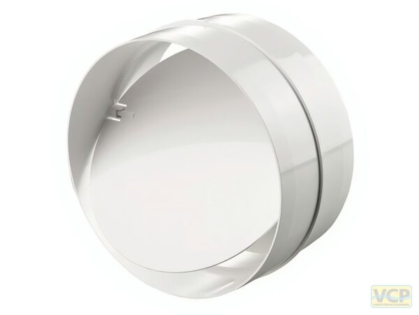 SIKU 1111 Rundrohrverbinder Ø 100 mm, mit Rückschlagklappe