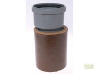 PP-Universal-Steckmuffe DN 75 x 75 exzentrisch für...