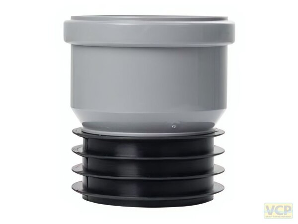 PP-Universal-Steckmuffe DN 90 x 90 konzentrisch für dickwandige Rohre