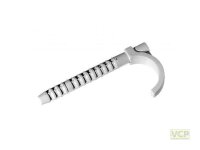 Nylon-Rohrhaken einfach 10 x 70mm 200 Stk