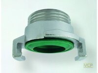 Schnellkupplung Ag 1/2" Edelstahl 1.4401 mit FKM...