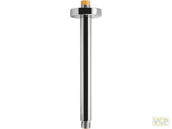 Deckenstange 2x 1/2"Ag x 300mm chrom