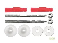 WT-Befestigung M10 x14cm komplett mit  M12...