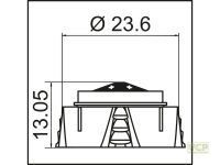 Honeycomb Clinic Snap Strahlregler grün 7.5 - 9...