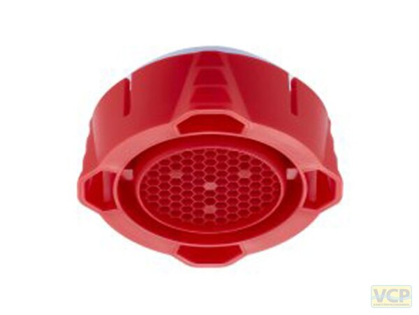 Honeycomb Clinic Snap Strahlregler rot 7.5 - 9 l/min VP=250 Stück