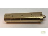 Messdorn für Mehrschichtverbundrohre mit...