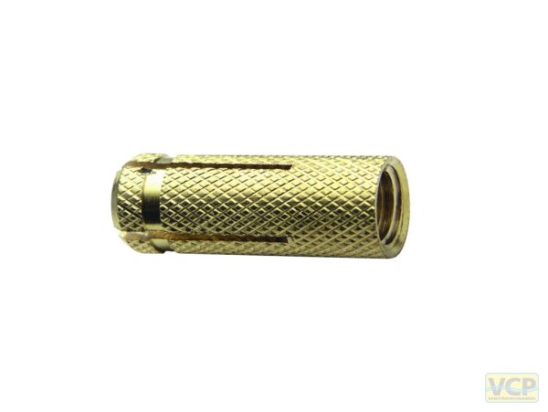 Messing-Spreitzdübel M10