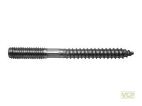 Stockschraube M8 x 80mm Stahl verzinkt mit Torxantrieb +...