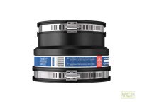 Adapterkupplung CAC 1452 (130-145/110-125mm), bis 0,6 bar, EPDM / V2A