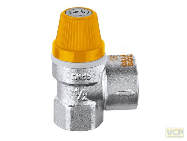 Caleffi 253 Sicherheitsventil für Solaranlagen 3/4" 6 bar Solar 160°