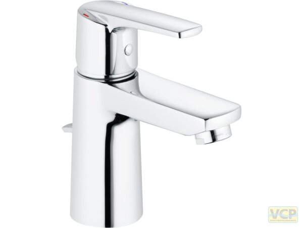 WT-Hebelmischer alpha_300 chrom Niederdruck mit Ablaufgarnitur