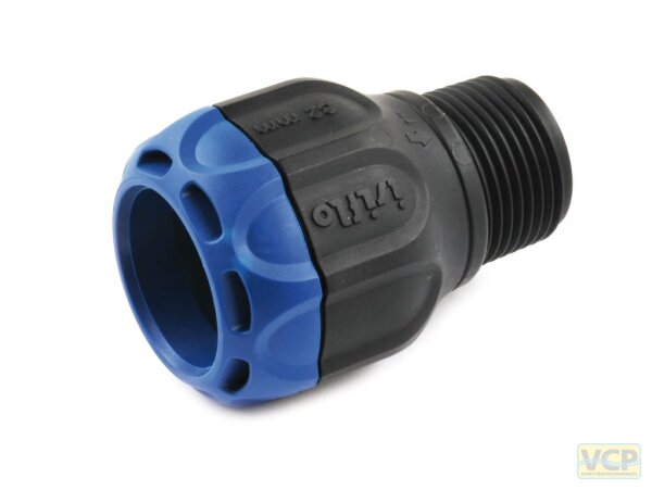 Isiflo Komposit Sprint Steckverbindung AG Typ 710 25 mm x 3/4"