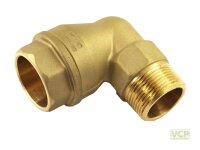 Isiflo Messing Winkelanschluss 90° AG Typ 121 32 mm x...