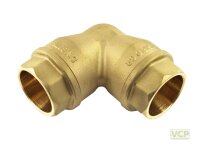 Isiflo Messing Winkelverbindungsstück 90° Typ...