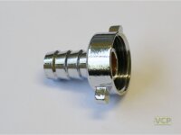 2/3-Schlauchverschraubung verchromt 3/4" x 1"