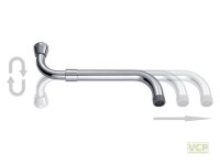 S-Rohrauslauf 3/4" ausziehbar von 280 - 480mm...