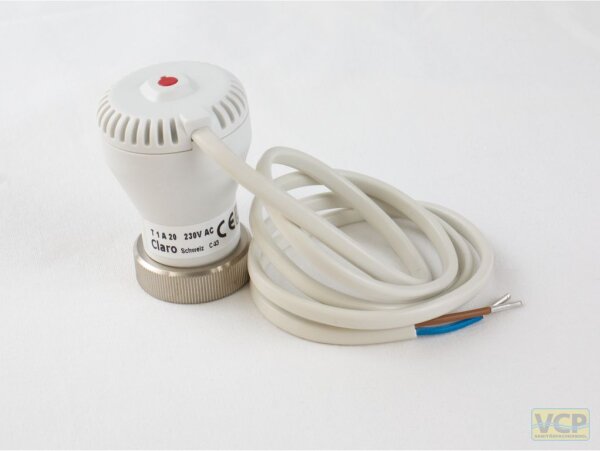 Claro T 1 A 20 Stellantrieb 230V M30x1,5 mit Kabel 0,75m