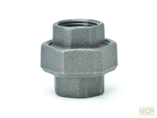 Rohrverschraubung ii 6/4" TG schwarz