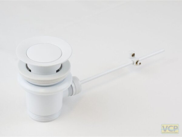 Excentergarnitur 5/4" weiß RAL 9010