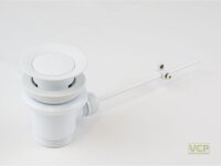 Excentergarnitur 5/4" weiß RAL 9010