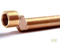 Universal S-Anschluss Rotguss blank 1/2"Ag x...