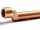 Universal S-Anschluss Rotguss blank 1/2"Ag x 3/4"Ag x 1/2"Ig x 100mm