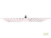 Kopfbrause Stylo II 1/2" 30cm eckig aus Edelsathl...