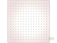 Kopfbrause Stylo II 1/2" 30cm eckig aus Edelsathl...