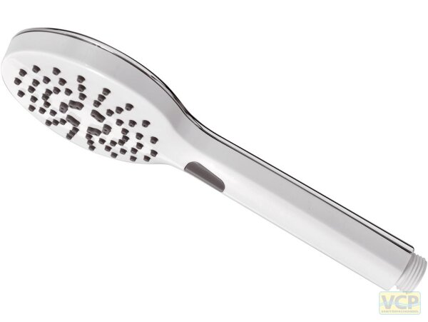 Handbrause  Top 3 1/2" 3 Funktionen Kunststoff chrom/weiß