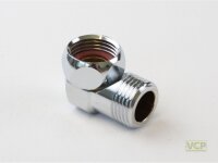 Winkel-Schlauchadapter 90° Ms. chrom 1/2" IG x...