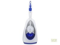 WC-Garnitur YOYO blau weiß mit Randreiniger