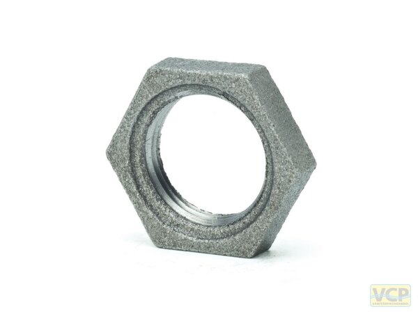 Gegenmutter 5/4" TG schwarz