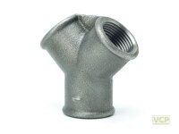 Y-Verteiler 3/4" TG schwarz