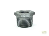 Reduzierstück 2" x 6/4" TG schwarz