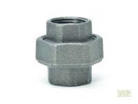 Rohrverschraubung ii 1/2" TG schwarz