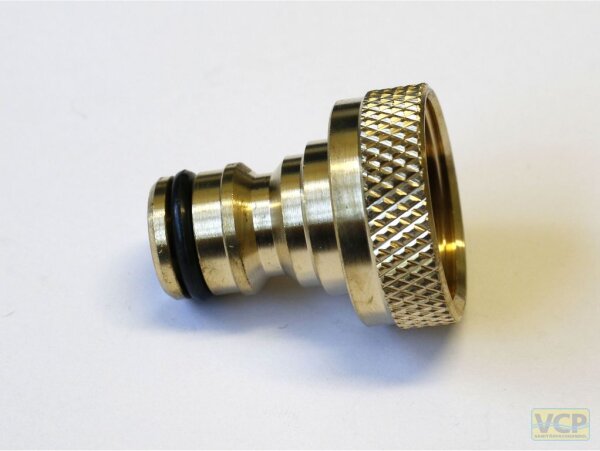 Hahnstück 1/2"Ig Messing blank