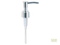 Pumpenkopf für Seifenspender aus Kunststoff chrom