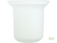 Ersatzglas für Bürstengarnitur Glas satiniert