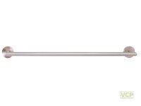 Badetuchstange Metall 640 mm Serie Oslo rund Edelstahloptik