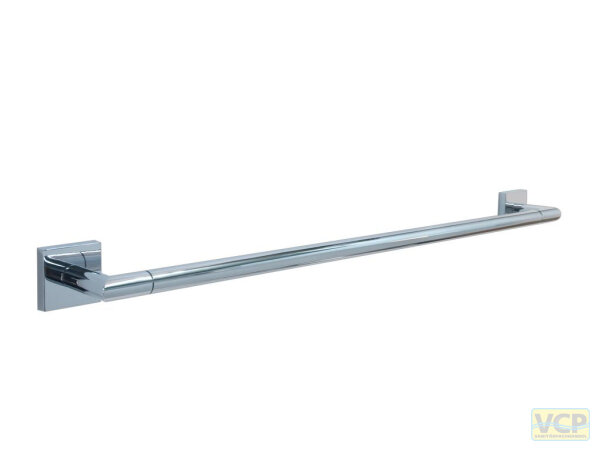 Badetuchstange Metall 640mm Serie Lahti eckig verchromt