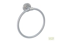 Handtuchring Metall Serie Oslo rund Edelstahloptik