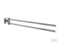 Handtuchhalter Metall Serie Lahti eckig verchromt