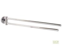 Handtuchhalter Metall Serie Oslo rund verchromt