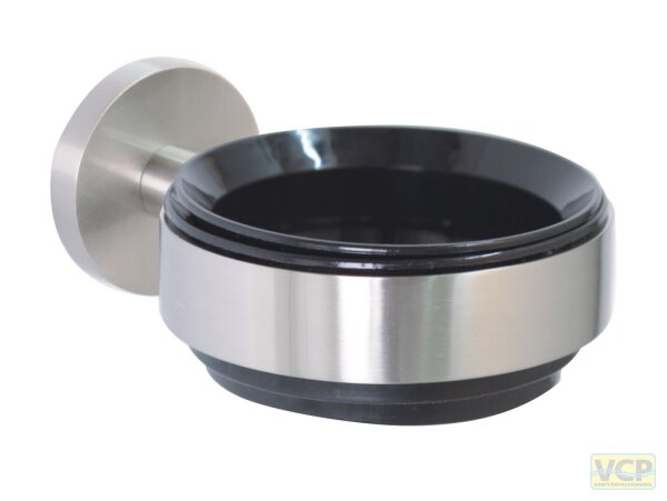 Föhnhalter Metall Serie Oslo rund Edelsathloptik