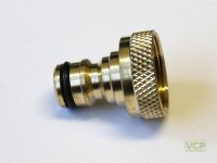 Hahnstück 3/4"Ig Messing blank