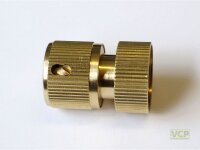 Kupplungsstück 3/4"Ig Messing blank