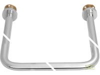 Brausevorhangstange Ø 25mm Serie 8000 U-Form 3 x...